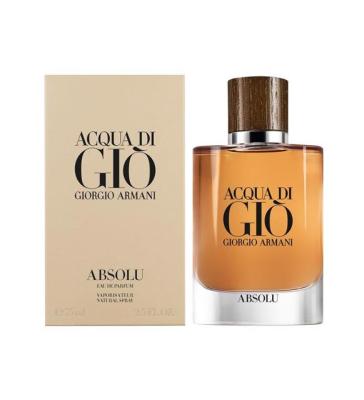 Giorgio Armani Acqua Di Gio Absolu EDP Spray 75ML Erkek Parfüm Orjinal JLT