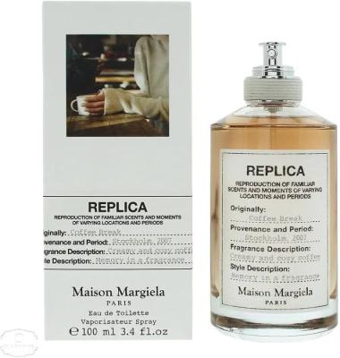 Maison Margiela Replica Coffee Break Fragrance 100ml Unisex Parfüm orijinal JLT 